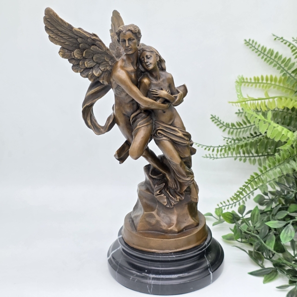 Statueta bronz cupidon